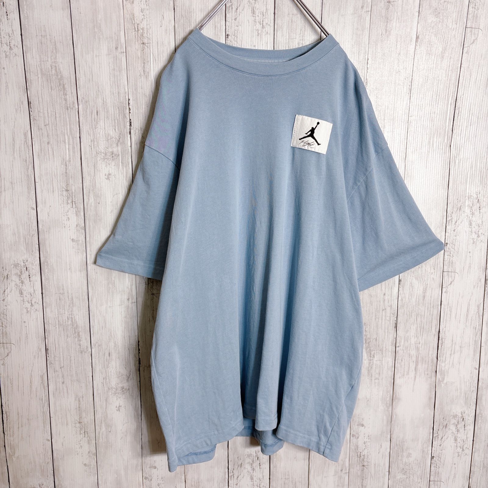 国内正規品】NIKE JORDAN ジョーダン 水色 半袖Tシャツ Lサイズ #2551