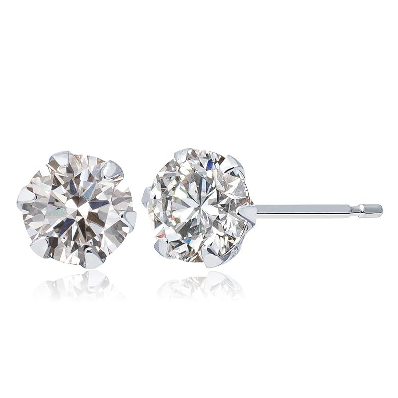 [ララクリスティー] ダイヤモンド ピアス レディース 0.5ct プラチナ Pt900 lp71-0004-pt 1
