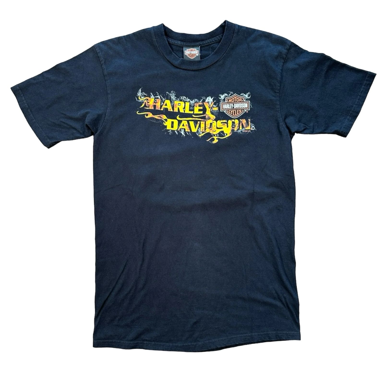 Harley Davidson 00's Orland FL Palm Tee L
