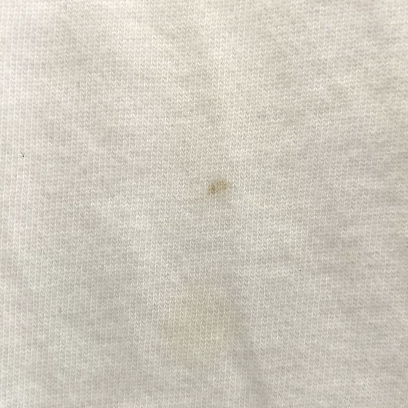中古】#FR2 ラインストーンTシャツ サイズXL ホワイト △汚れ有 エフ
