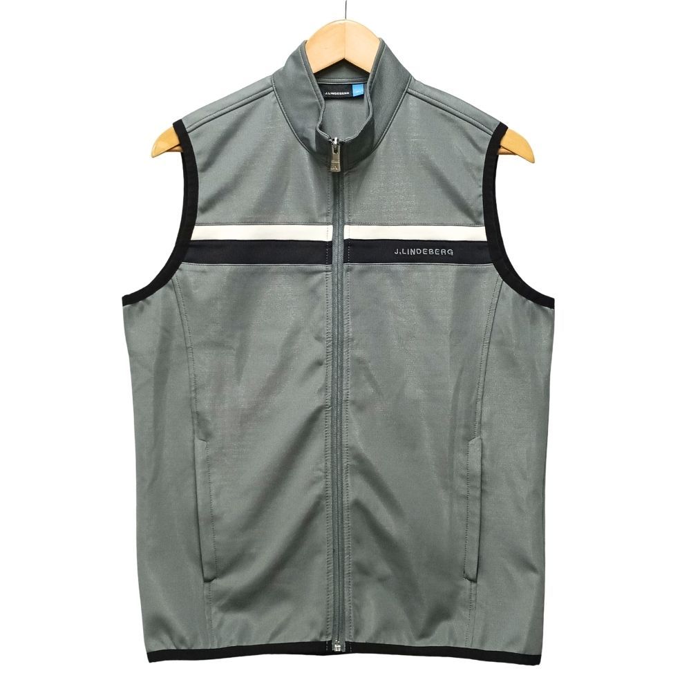 J.LINDEBERG ジェイリンドバーグ ベスト Mサイズ J.LINDEBERG ジェイリンドバーグ 品番 CA 37584 RN 126836 ジップ
