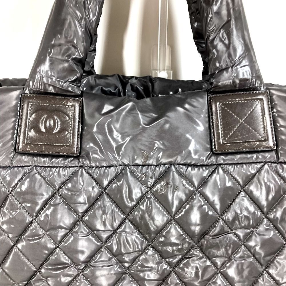 美品 シャネル CHANEL コココクーン ショルダーバッグ 斜め掛け グレー シャネル コココクーン メッセンジャー ショルダーバッグの買取実績