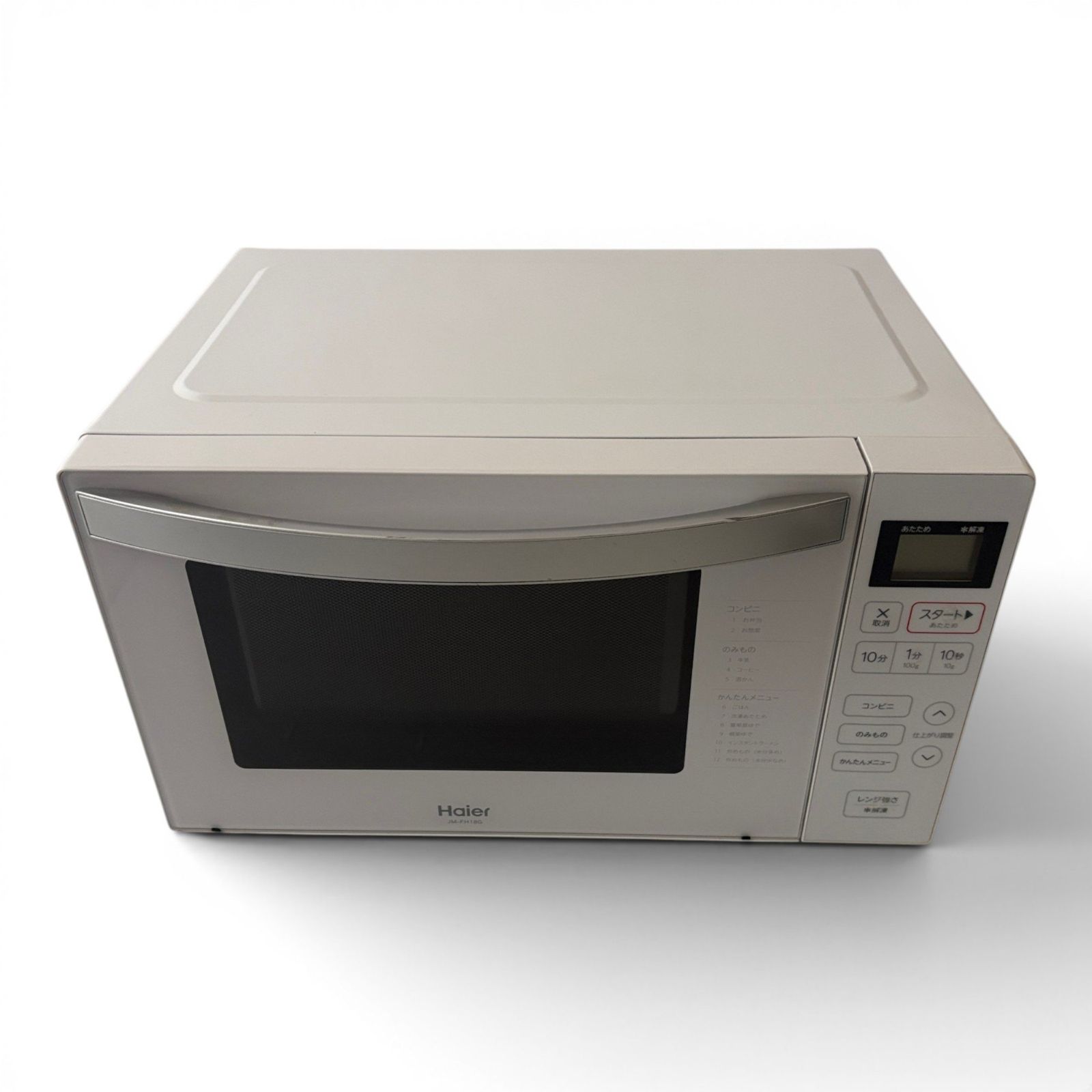 □ ハイアール Haier マイコン式電子レンジ JM-FH18G-K ブラック 18L 