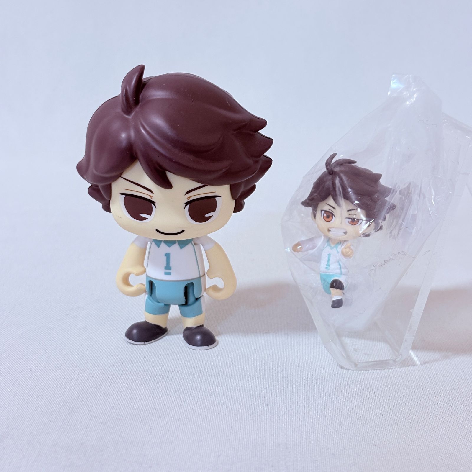 及川徹　アクリルフィギュアコレクション 　仙台 アクリルminiフィギュア レア ハイキュー きゅるみー ミニフィギュア 及川徹 - メルカリ