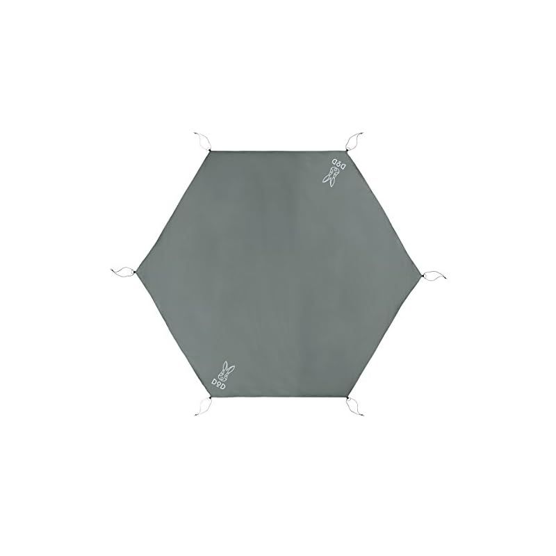 DOD(ディーオーディー) ワンポールテントM用グランドシート 315cm×270cm GS5-562-GY