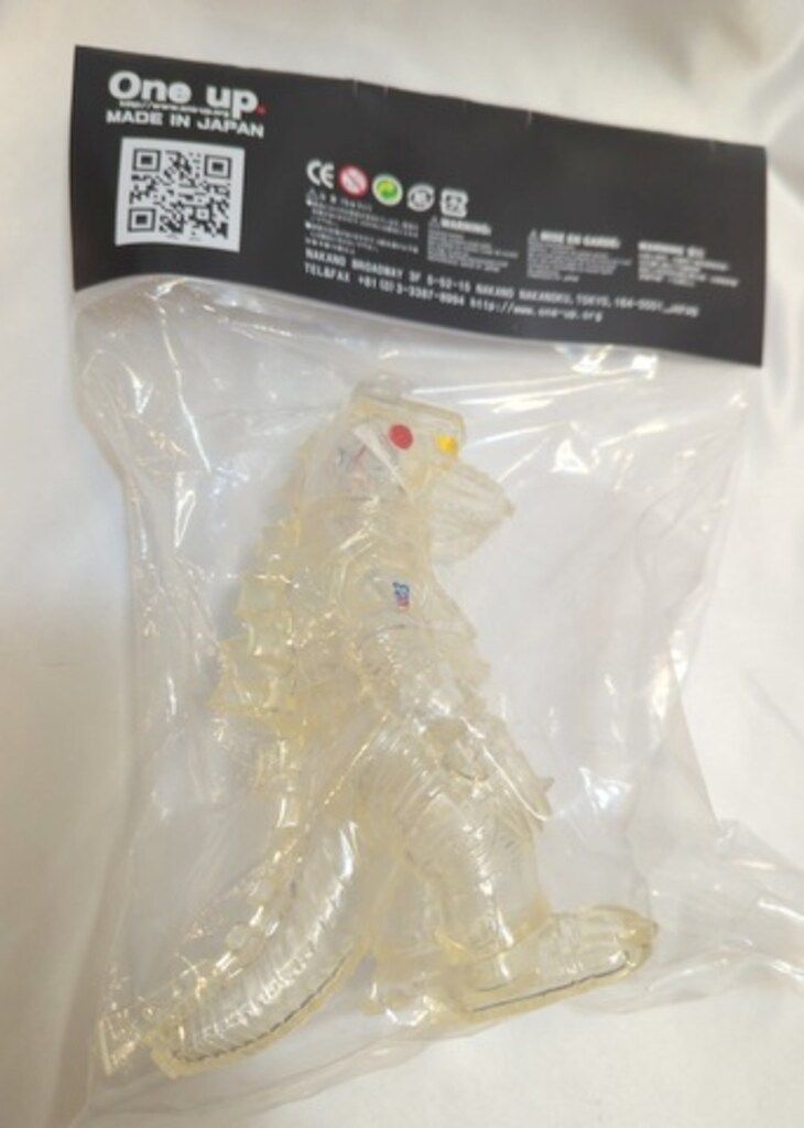 KAIJIN x One up. メカゴジラMK2 クリア 未開封 One up/KAIJIN メカゴジラ MK2 クリア成型 WF2023冬 - メルカリ