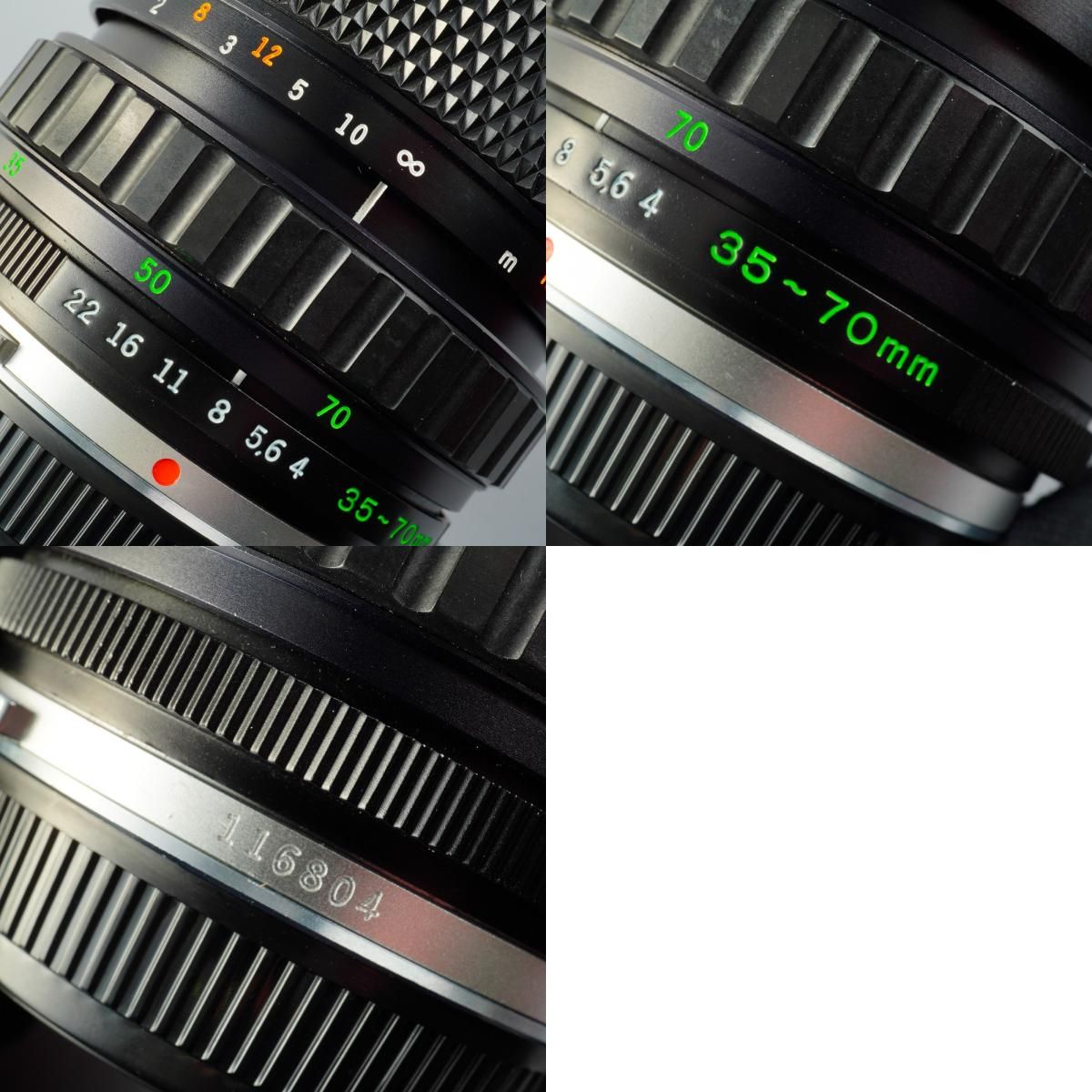 OLYMPUS オリンパス OM-SYSTEM S ZUIKO MC AUTO-ZOOM 35-70mm F/4
