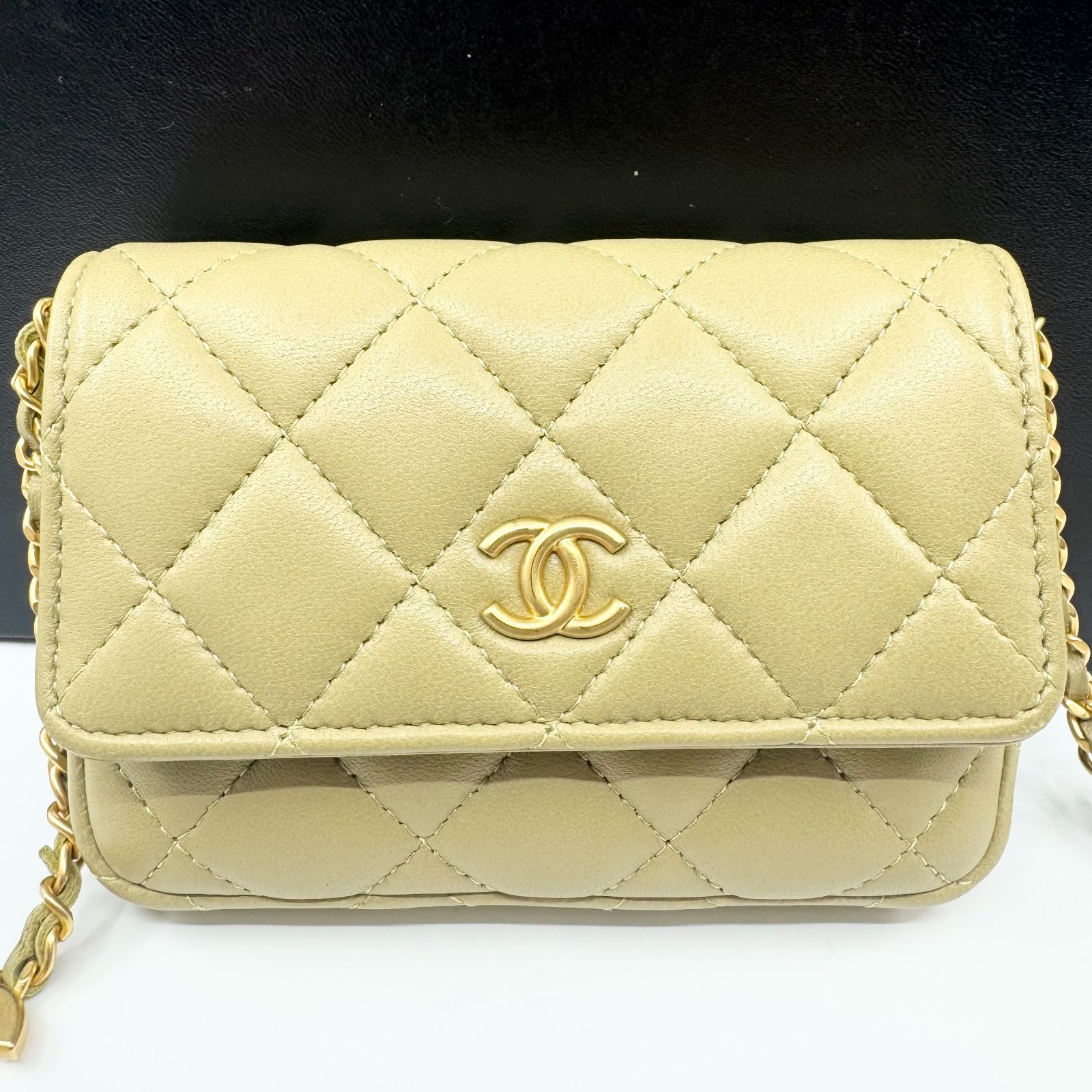 正規品・極美品】CHANELシャネル マトラッセ チェーン ショルダー 