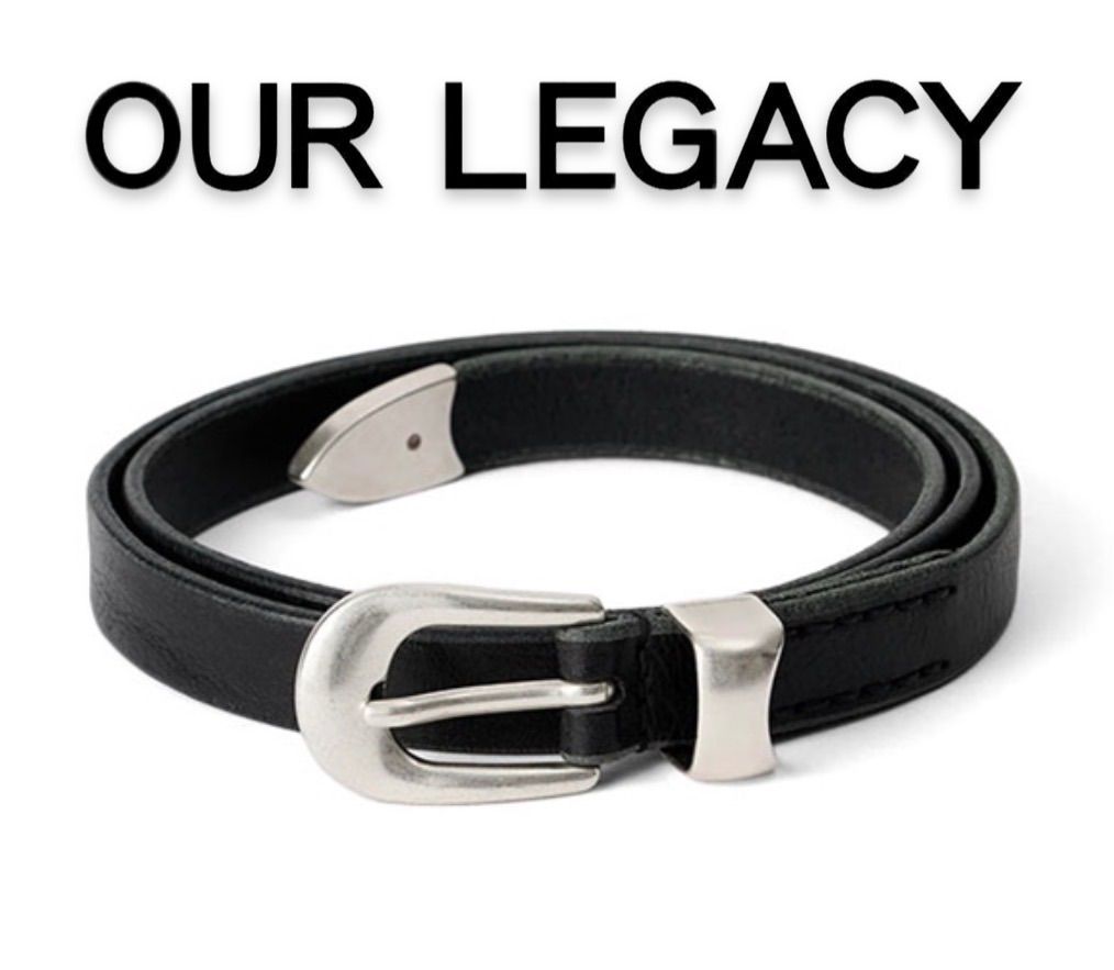 OUR LEGACY 2CM BELT 70 アワーレガシー - メルカリ