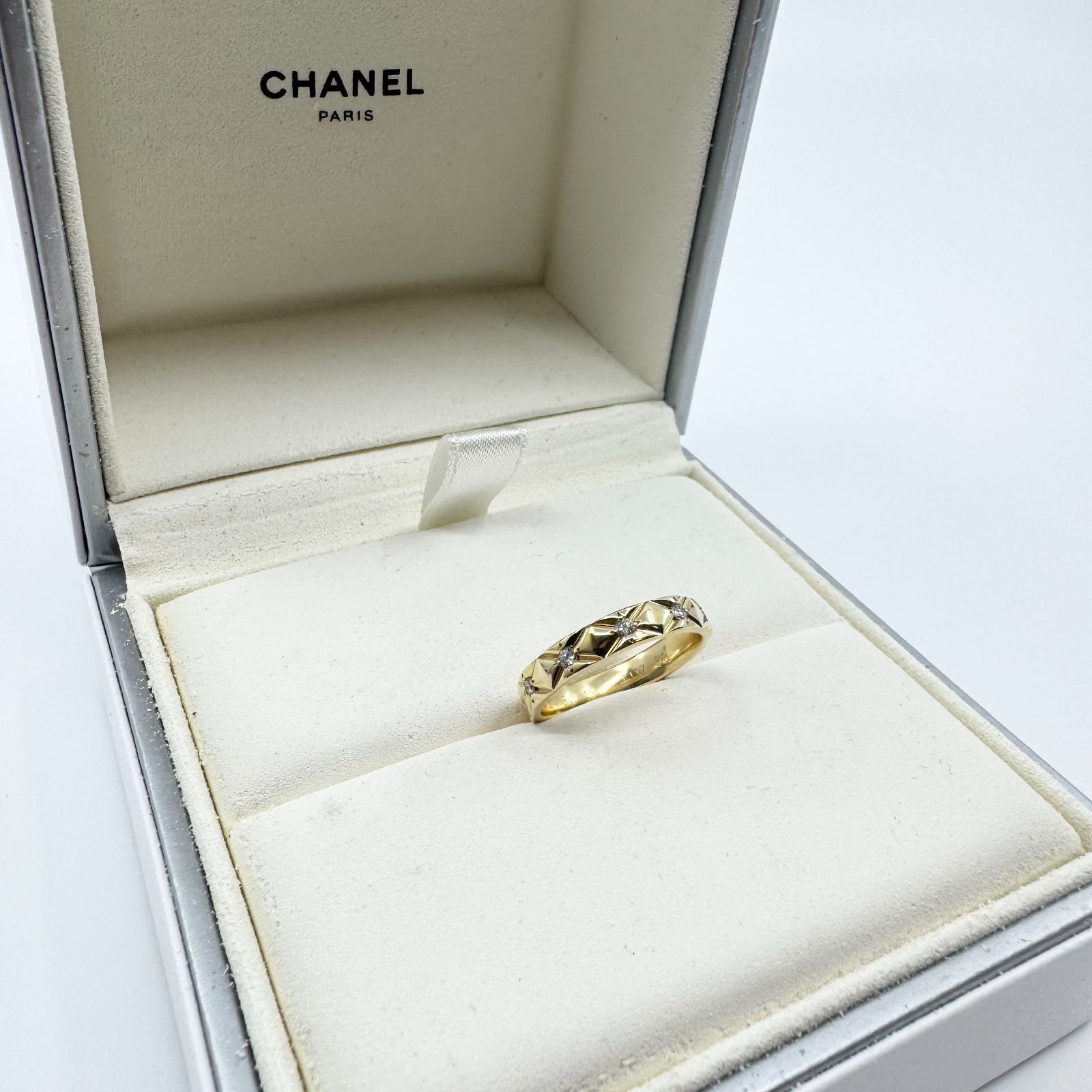 CHANEL シャネル ココクラッシュ リング K18 ダイヤ 13号 新品仕上げ 