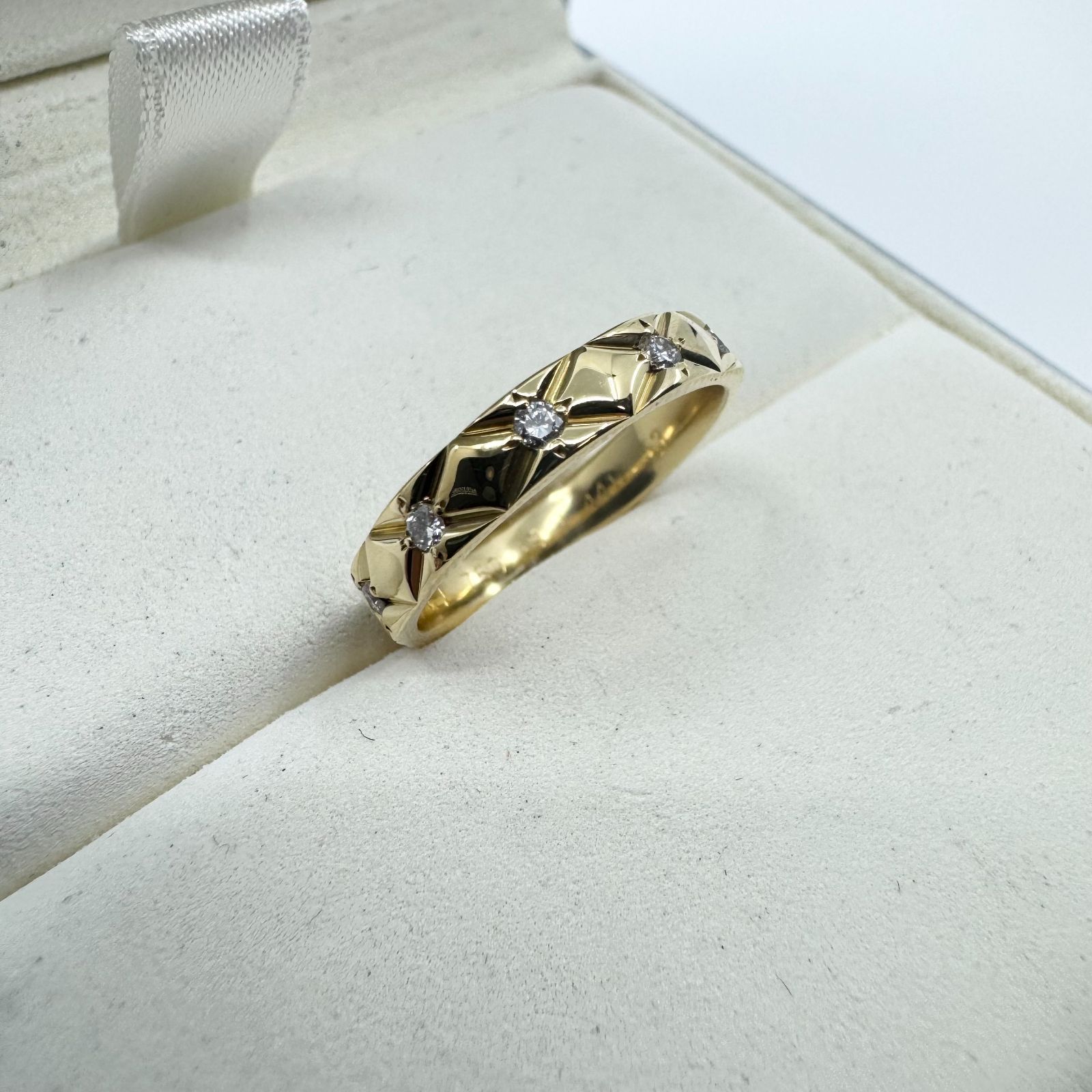 CHANEL シャネル ココクラッシュ リング K18 ダイヤ 13号 新品仕上げ 