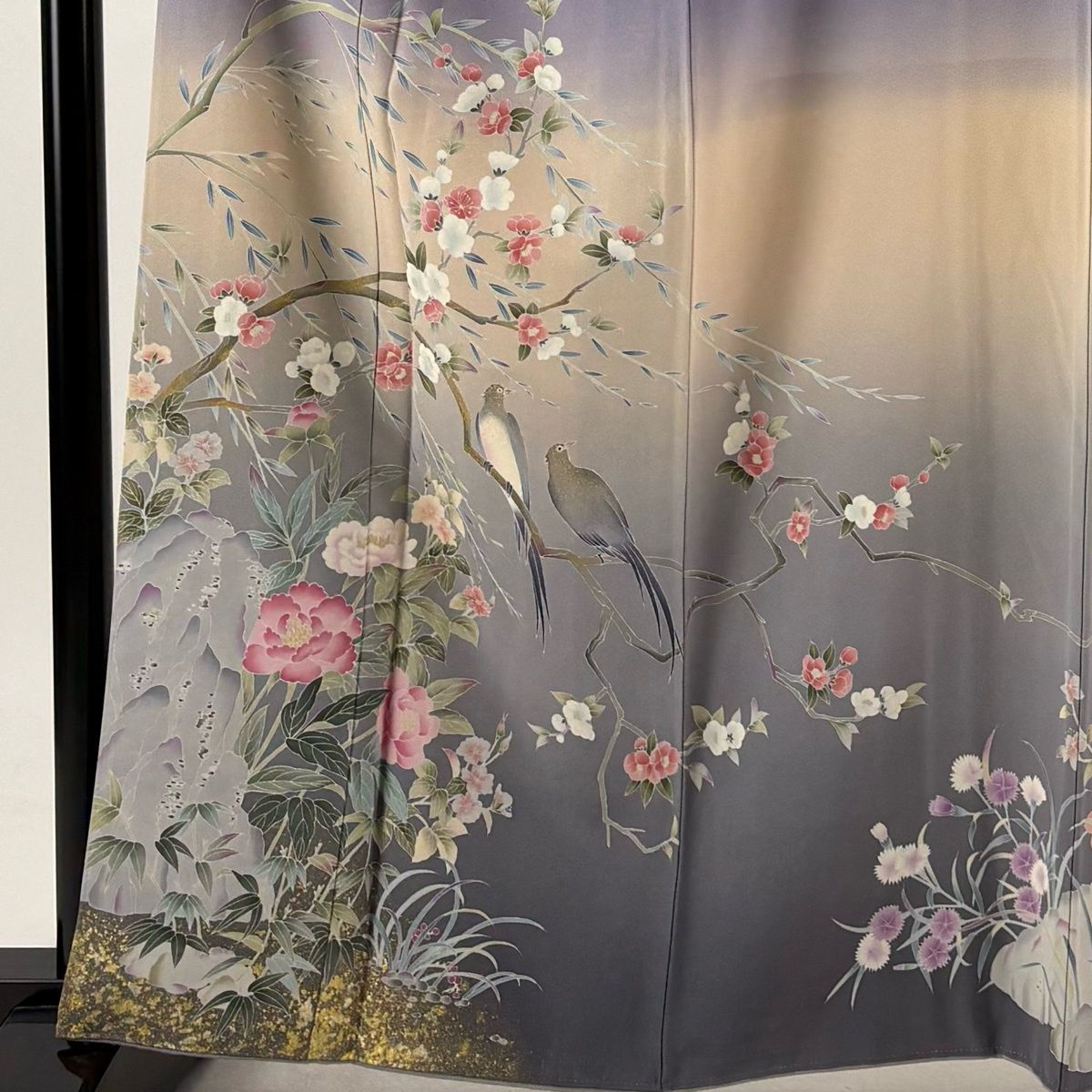 色留袖 身丈163.5cm 裄丈67.5cm 正絹 秀品 【中古】 色留袖 身丈163.5cm 裄丈67.5cm 正絹 秀品 【中古】の通販 by バイセル