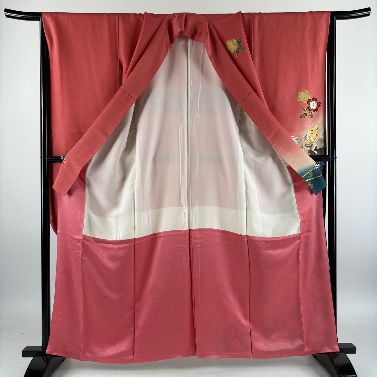 振袖 身丈161cm 裄丈67cm 正絹 秀品 【中古】 振袖 身丈161.5cm 裄丈64cm 正絹 秀品 【中古】の通販 by バイセル