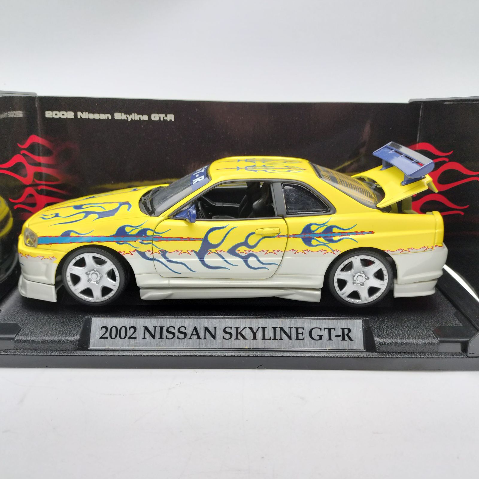 モーターマックス】1/18 スカイライン GT-R (2002) ストリートレーサー