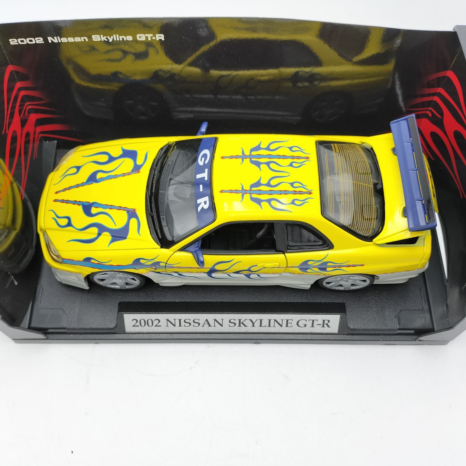 モーターマックス】1/18 スカイライン GT-R (2002) ストリートレーサー