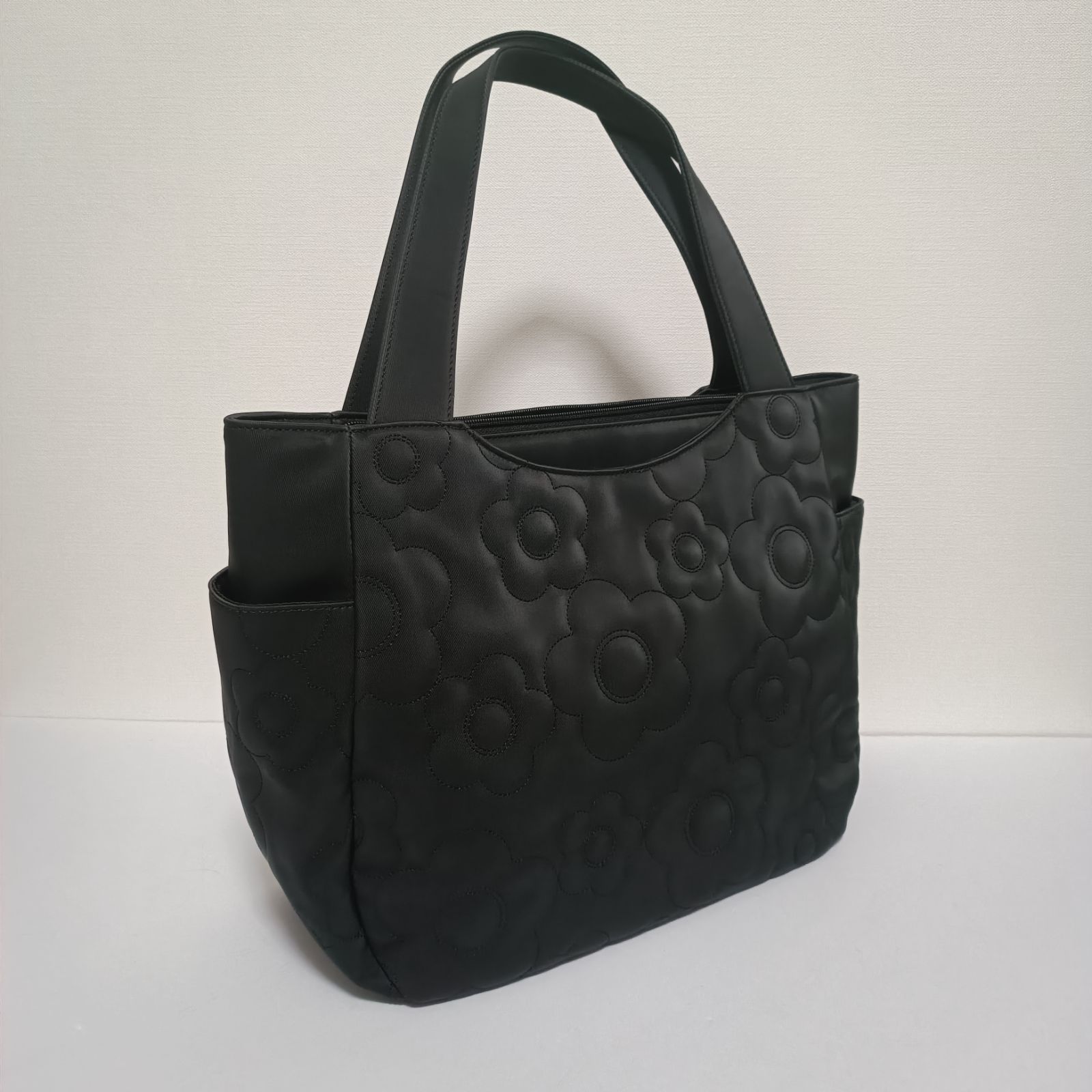 極美品】マリークワント フリップサイドデイジー トートバッグ A4 大 
