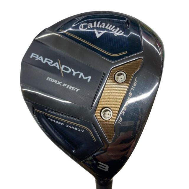 【中古】 キャロウェイ PARADYM MAX FAST 3W レディース フェアウェイウッド FW ELDIO 40 for CW(PARADYM FW) (フレックスL) レディース 女性用 右利き 右用 Cランク ゴルフクラブ