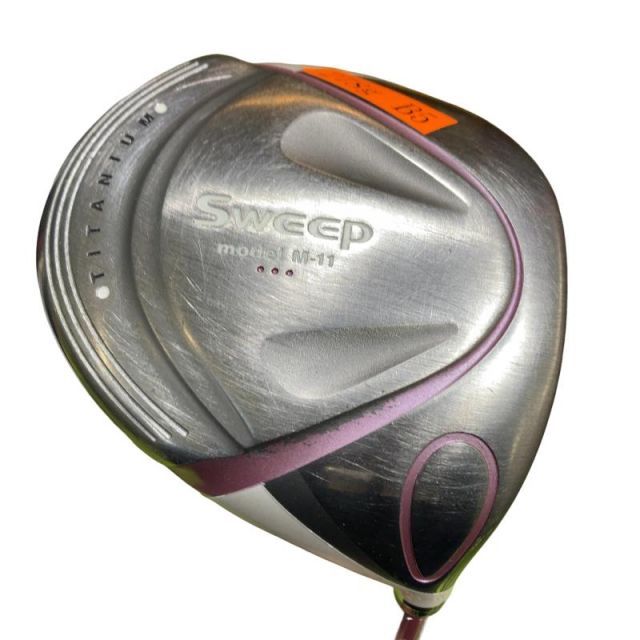 【中古】 プロギア Sweep Model M-11 13.5°(グロッシーピンク) レディース ドライバー DR sweep (フレックスL) レディース 女性用 右利き 右用 Dランク ゴルフクラブ