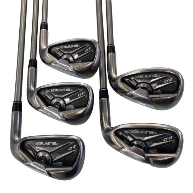 【中古】 テーラーメイド BURNER 2.0 5S レディース アイアンセット IR BURNER SUPERFAST 50 (フレックスL) レディース 女性用 右利き 右用 Cランク ゴルフクラブ
