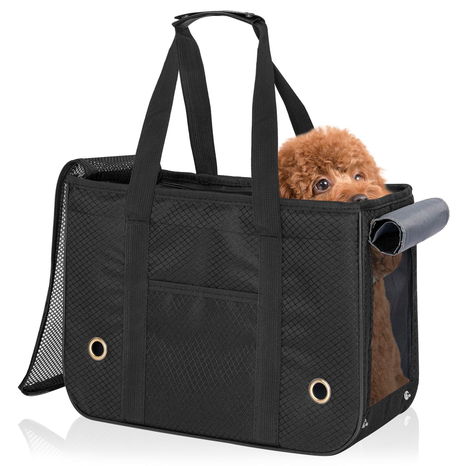 TORIBIO ペットキャリーバッグ 小型 中型犬 猫用 うさぎ 車載 旅行