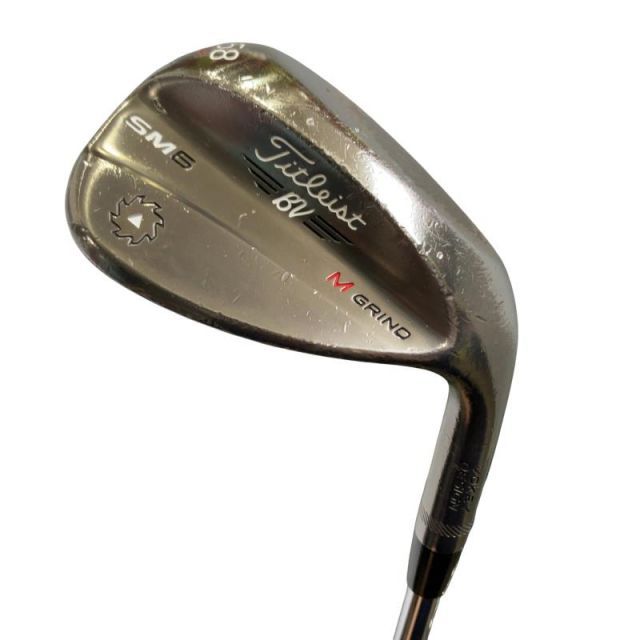 中古】 タイトリスト VOKEY SPIN MILLED SM6 スティールグレー 58°/08