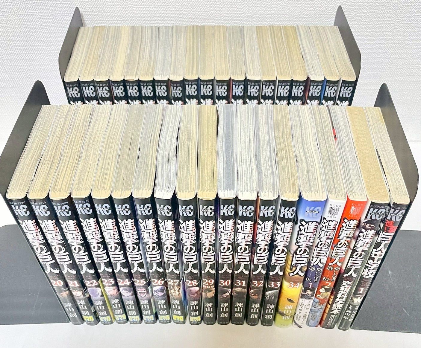 進撃の巨人 全34巻 ＋関連本 B - メルカリ