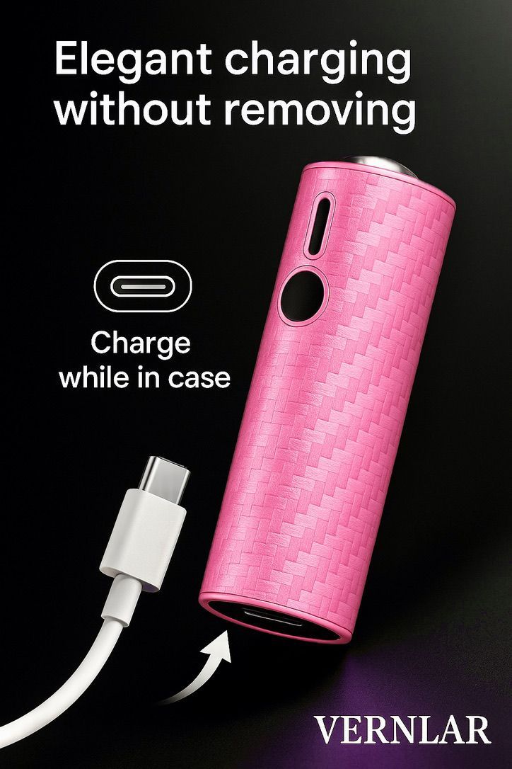 IQOS イルマ i ワン ケース カーボン柄 ピンク 耐衝撃 軽量 PUレザー 