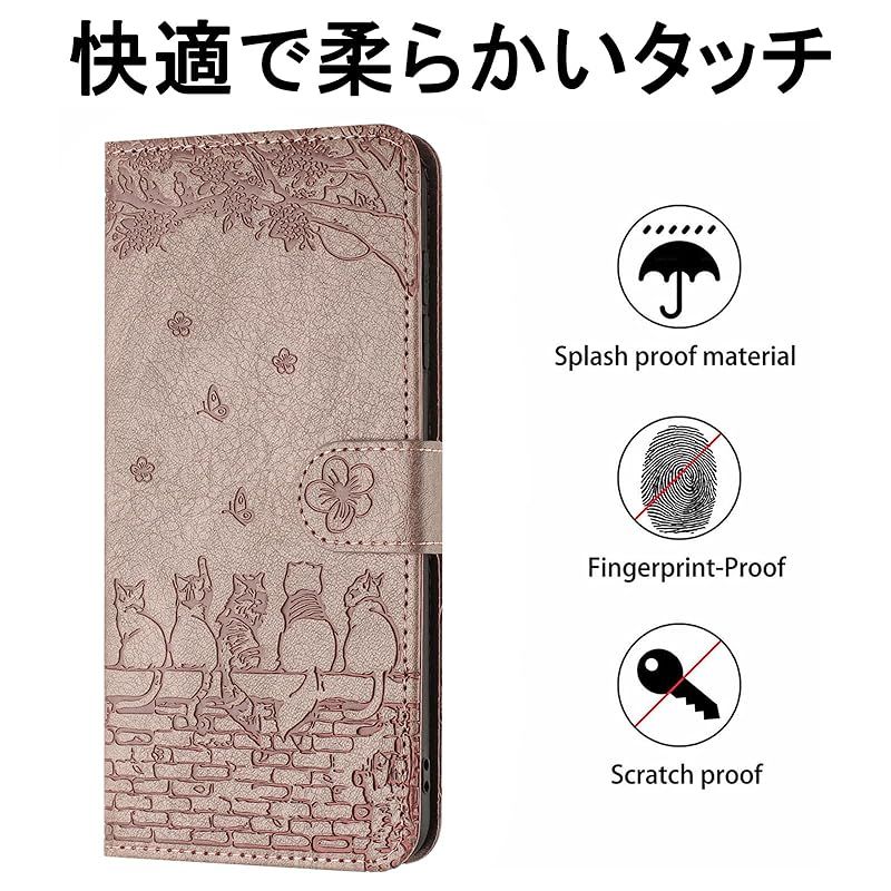 【新品】 エクスペリア10ケース 手帳型 ソフトTPUインナーシェル 精密カットアウト マルチカード収納 桜柄マグネット開閉式 キャッシュポケット 耐衝撃保護 調整可能なレベリングスタンド 
