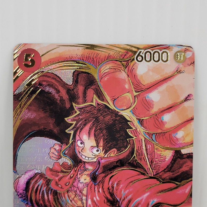 中古品】 モンキー・D・ルフィ カード名金色 SR ST01-012 【071-260503