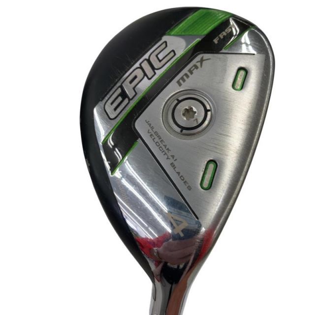【中古】 キャロウェイ EPIC MAX FAST U4 レディース ユーティリティ UT ELDIO for CW 40(UT) (フレックスL) レディース 女性用 右利き 右用 Cランク ゴルフクラブ
