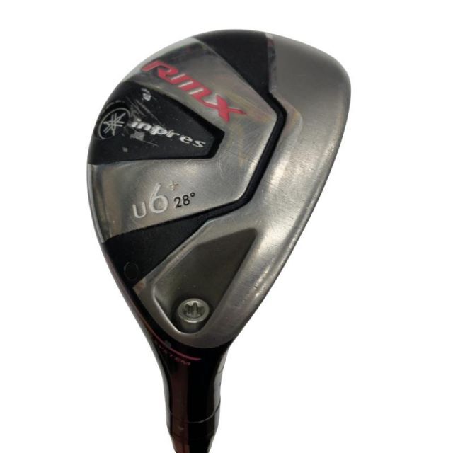 【中古】 ヤマハ inpres RMX U6+ レディース ユーティリティ UT TX-414UII(黒) (フレックスL) レディース 女性用 右利き 右用 Cランク ゴルフクラブ