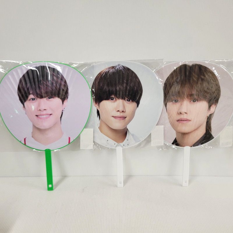 中古品】 なにわ男子 大橋和也 うちわ Alpha VoyAGE セット 【086