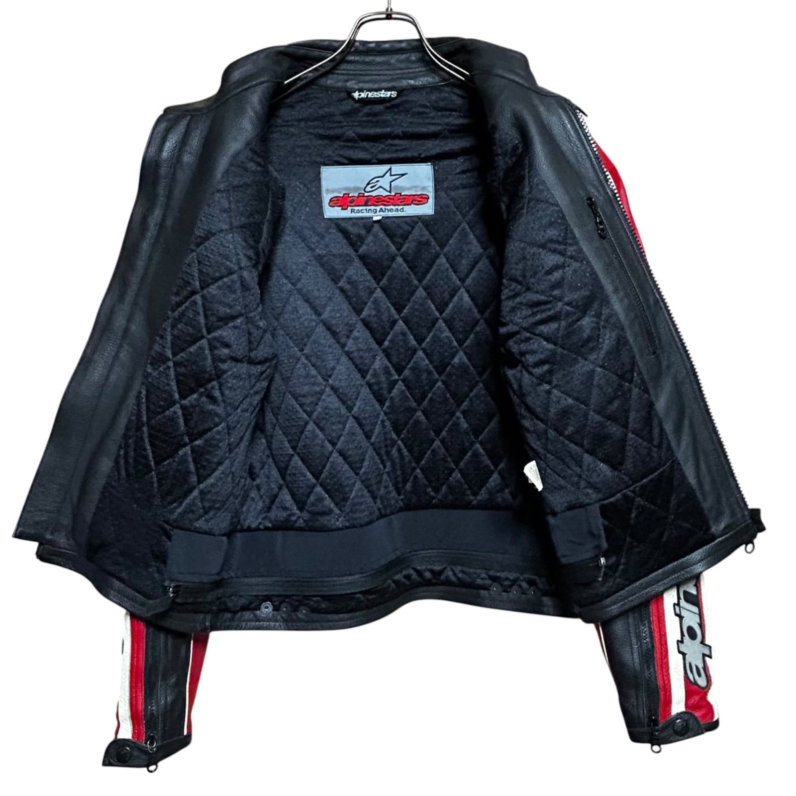 alpinestars レザージャケット 美品 インナー付き アルパインスターズ