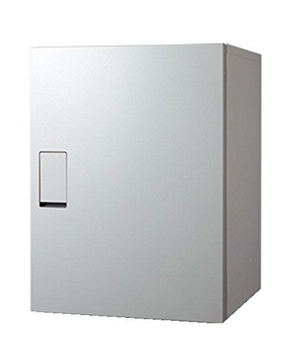 Qual 宅配ボックス据え置きタイプ W450 ライトグレー×メタリックシルバー