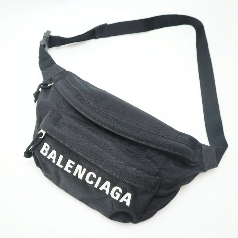 美品 BALENCIAGA バレンシアガ エヴリデイ ナイロン/キャンバス 