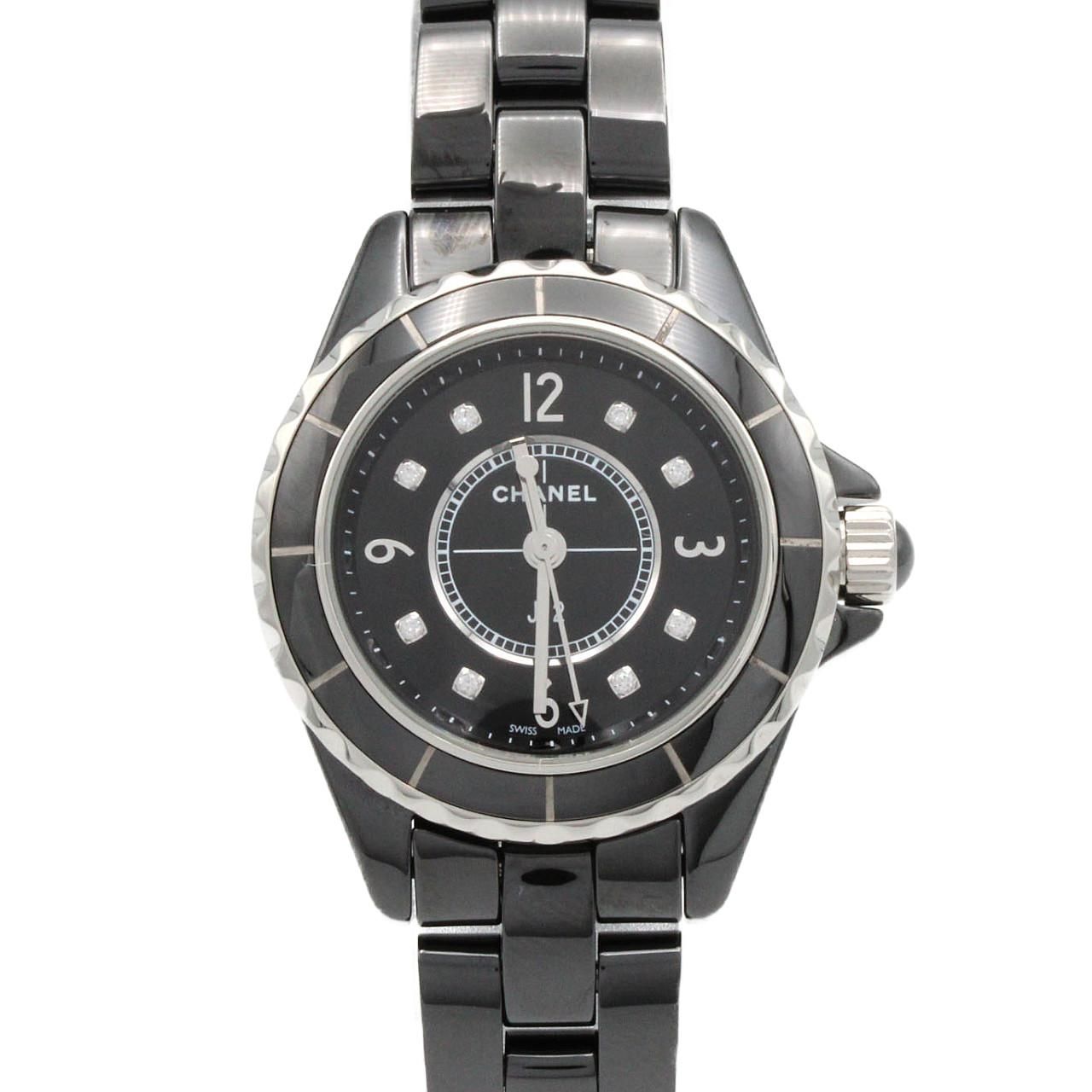 シャネル J12 29mmセラミック･8P H2570 セラミック クォーツ Chanel J12 H2570 Quartz Ceramic Fair for $2,609 for sale from a