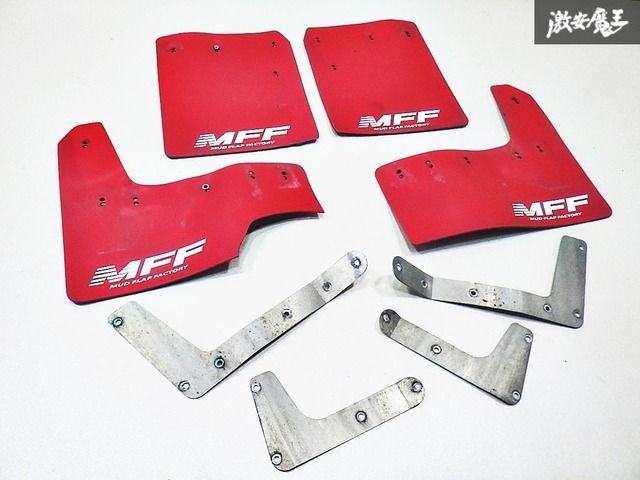 MFF GH8 インプレッサ マッドガード マッドフラップ 泥除け レッド
