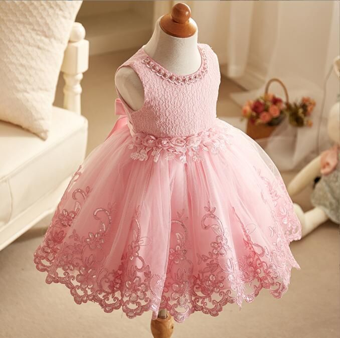 送料無料 子供用 子供ドレス ドレス キッズ用 100-150 ドレス ピンク 子供 ドレス ロング フォーマルドレス パーティードレス 子供 リボンドレス チュールスカート 結婚式 発表会 演奏会 フラワーガール バラ付