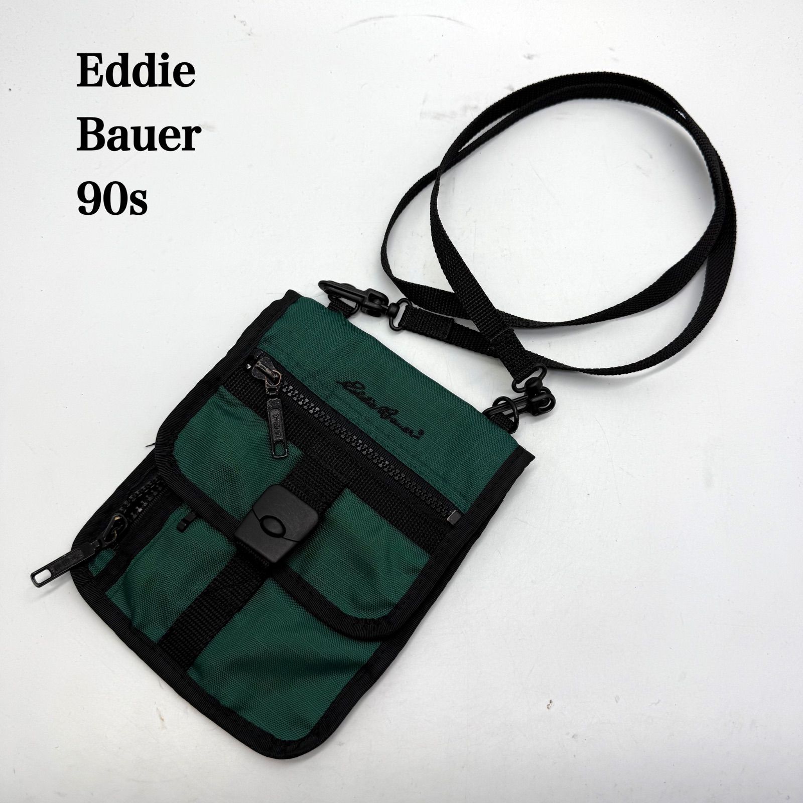 Eddie Bauer 90s vintage multi case sacoche bag エディーバウアー 