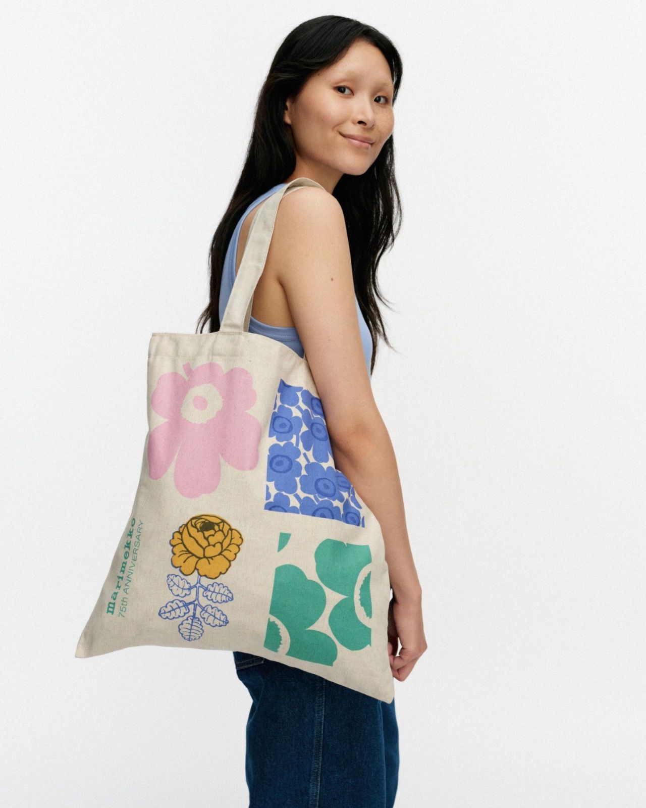 マリメッコ Marimekko 75th anniversarトートバッグ おしゃれ 実用性 