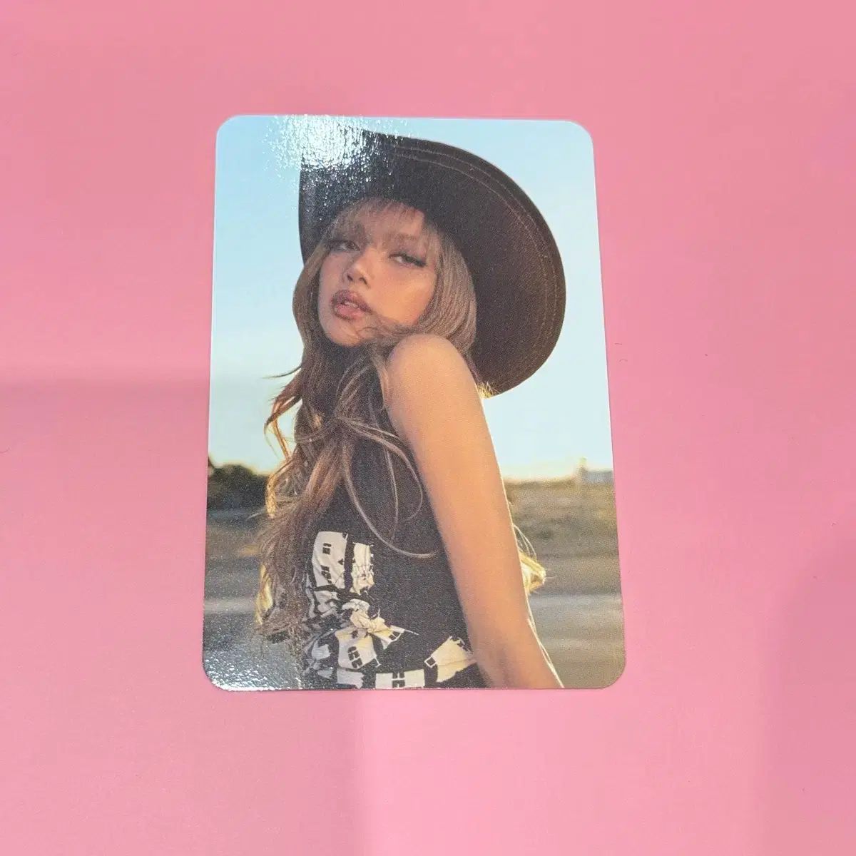blackpink リサ ラリサ トレカ 限定盤 限定版 3 BLACKPINK リサ トレカ-インターネットショッピングにて購入の正規品