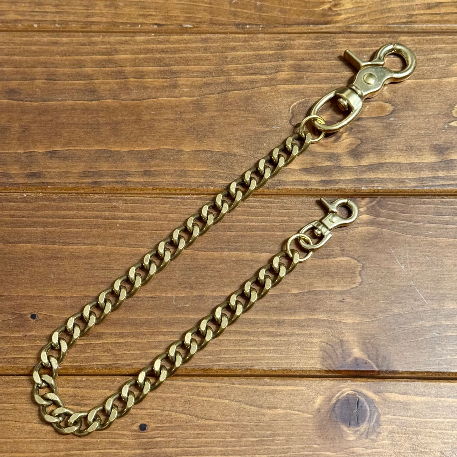【WCH-04】Wallet Chain 真鍮 レバーナスカン