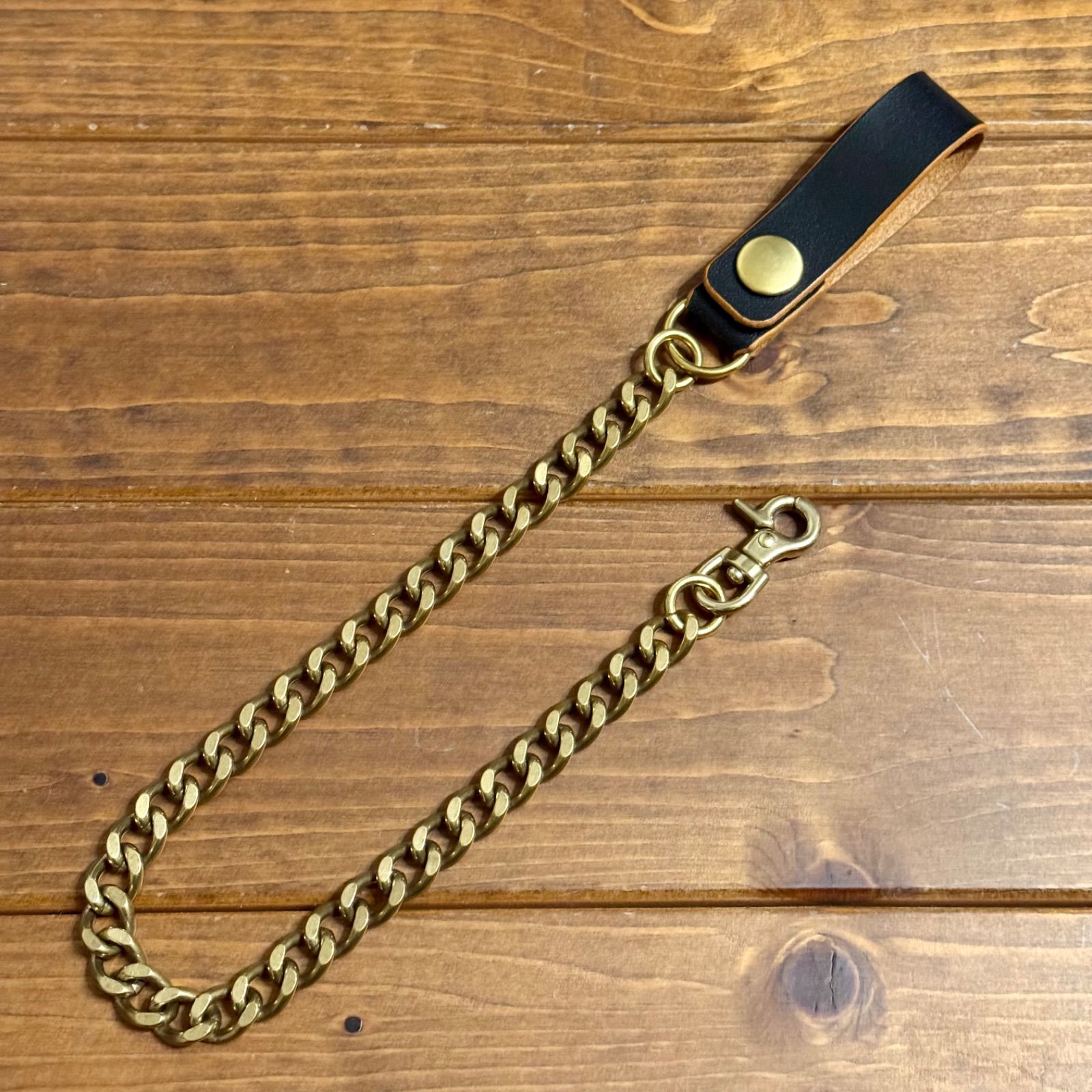 【WCH-05】Wallet Chain 真鍮 ベルトループ