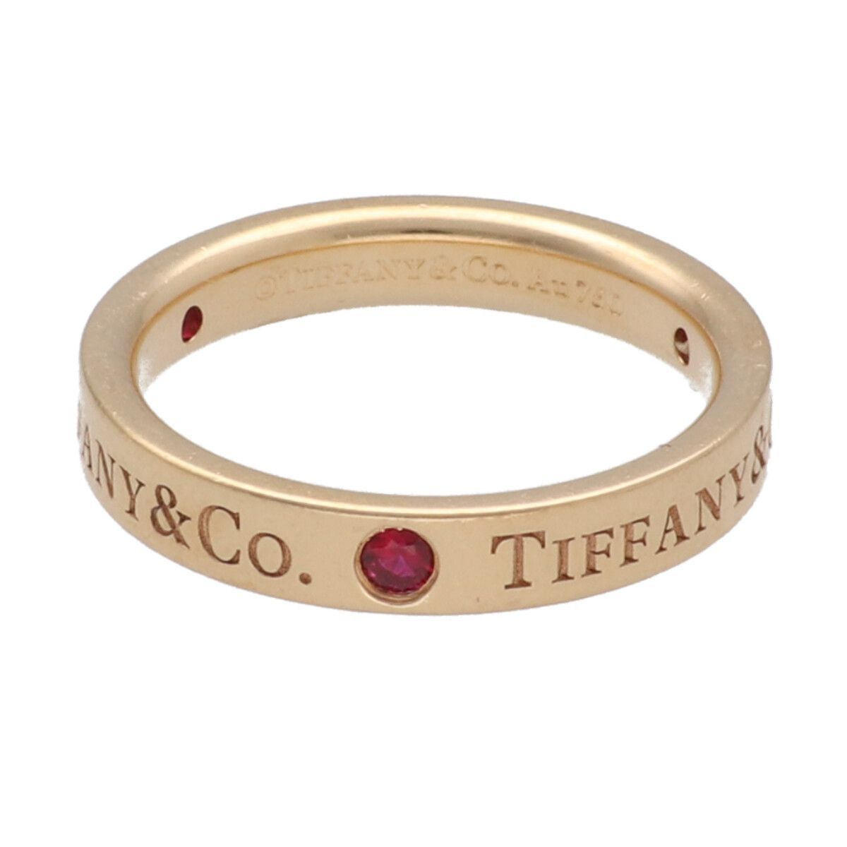 中古】 Tiffany ＆ Co. ティファニー リング 指輪・リング フラット 