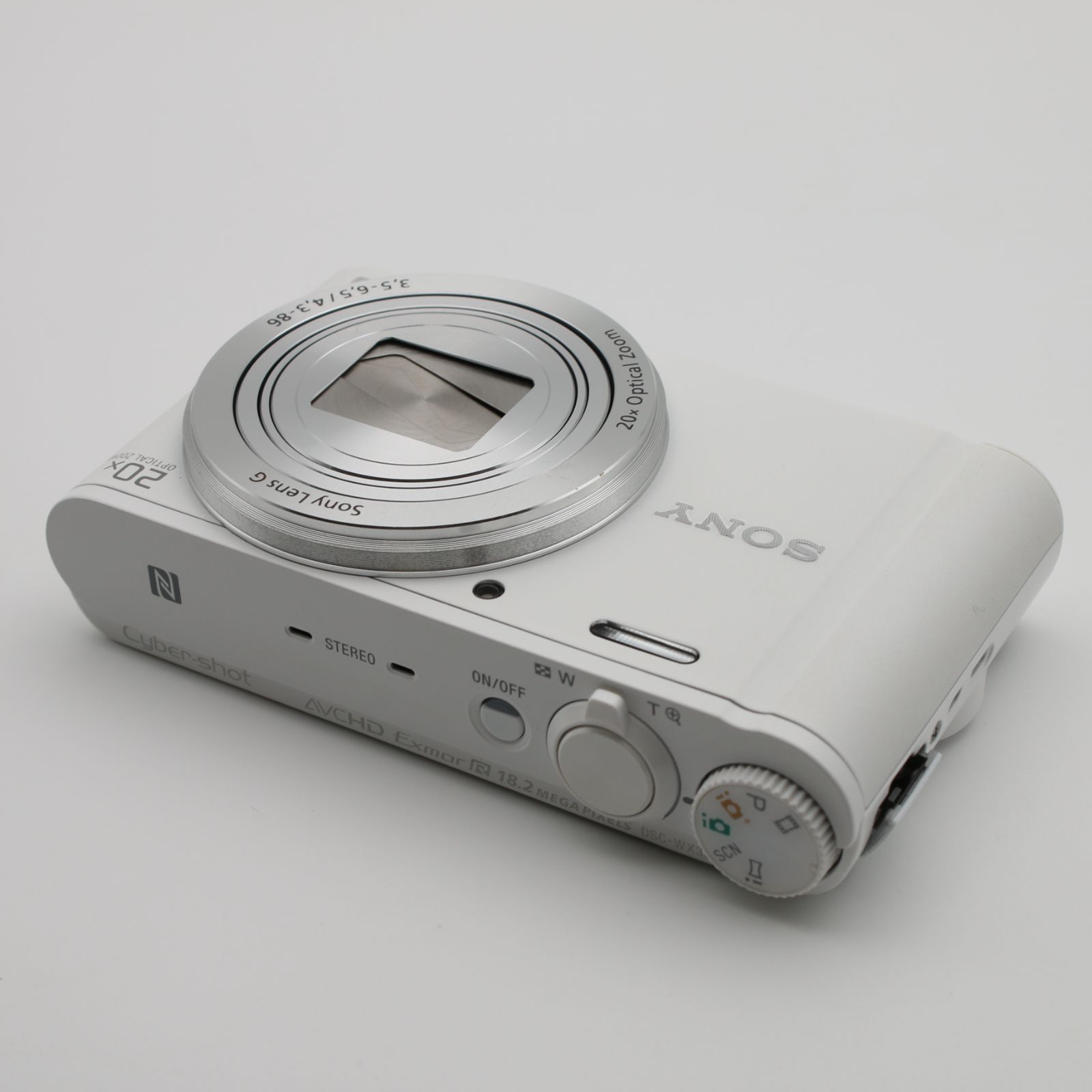 極上品】 SONY Cyber-shot DSC-WX350 ホワイト 光学20倍 デジタル