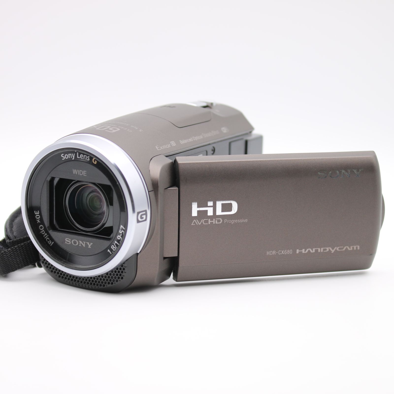 極上品】 SONY HDR-CX680 ブロンズブラウン ビデオカメラ Handycam