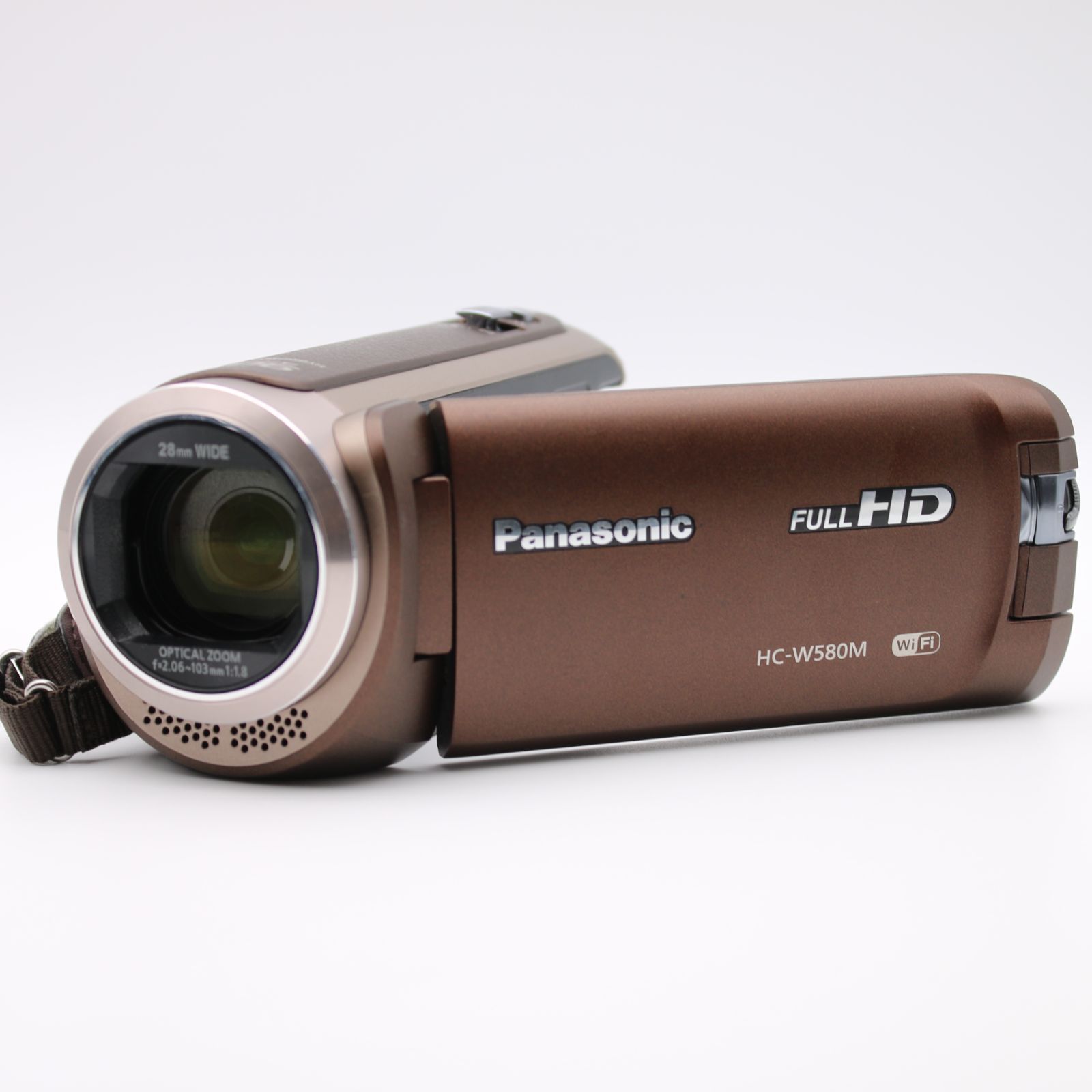 極上品】 Panasonic HC-W580M ブラウン 32GB サブカメラ搭載 高倍率90 極上品】 Panasonic HC-W580M ブラウン 32GB サブカメラ搭載 高倍率90