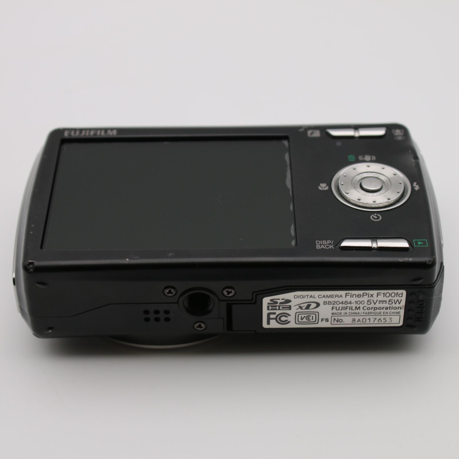 美品】 FUJIFILM FinePix F100fd ブラック FX-F100FDB デジタルカメラ