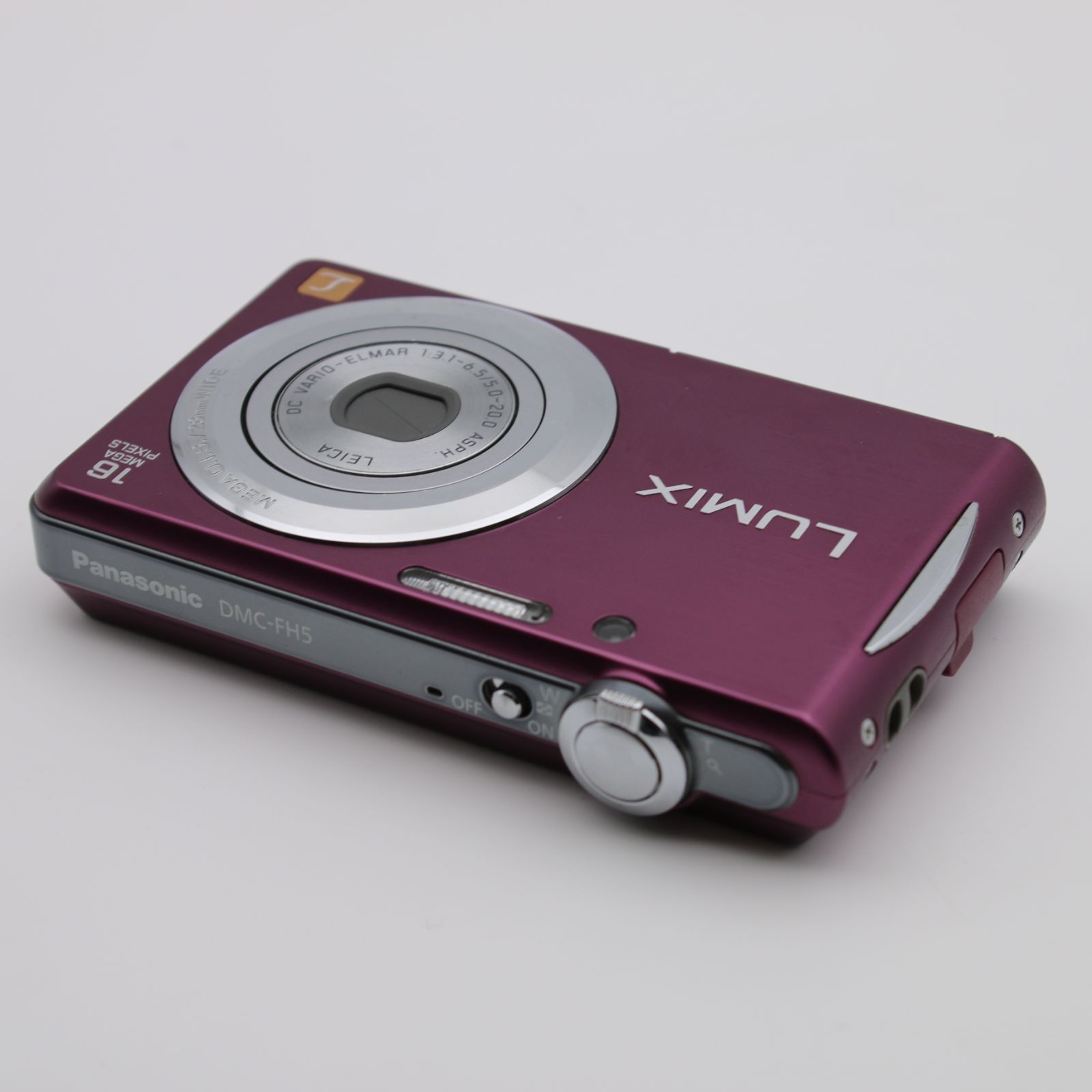 Panasonic LUMIX デジタルカメラ DMC-FH5 パープル Panasonic DMC-FH5