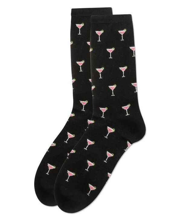 メモイ レディース アンダーウェア 靴下 MeMoi Womensoft Cosmo Cashmere Crew Socks Black ブラック メモイ レディース アンダーウェア 靴下 MeMoi Womensoft Cosmo Cashmere Crew Socks Black ブラック